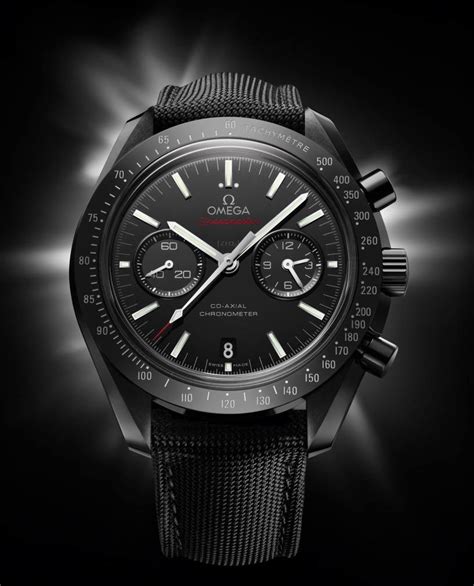 omega speedmaster chronograph quartz dark side of the moon replica|omega speedmaster review.